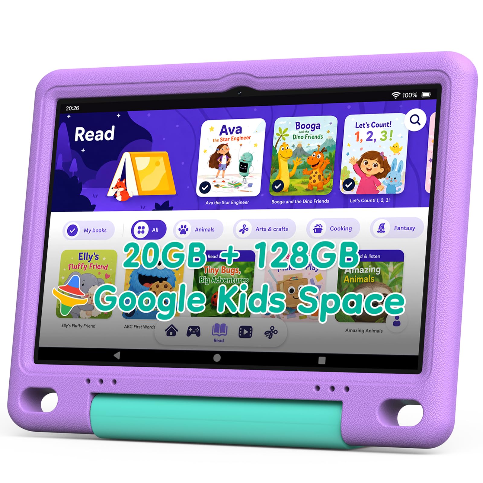 Amazon.co.jp: キッズタブレット 10インチ、Android 16 タブレット